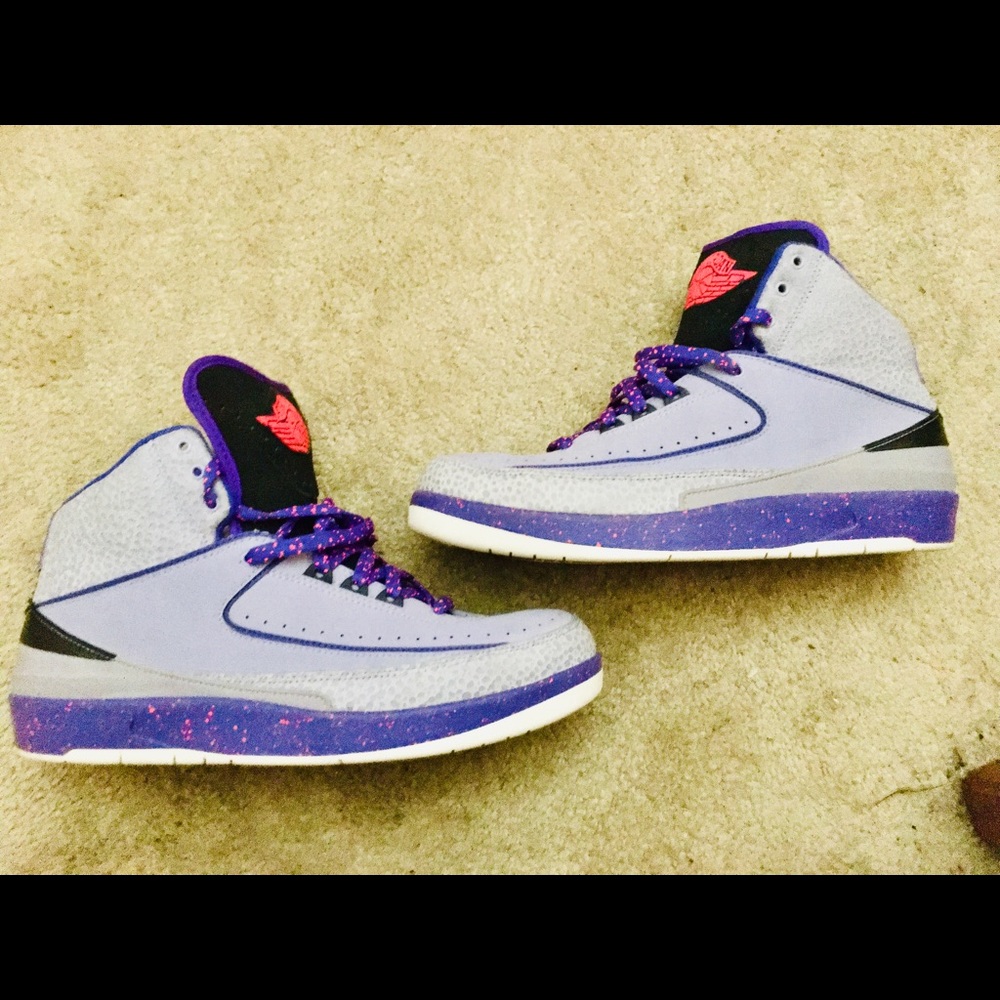 Air Jordan 2 Retro 
“Iron Purple”